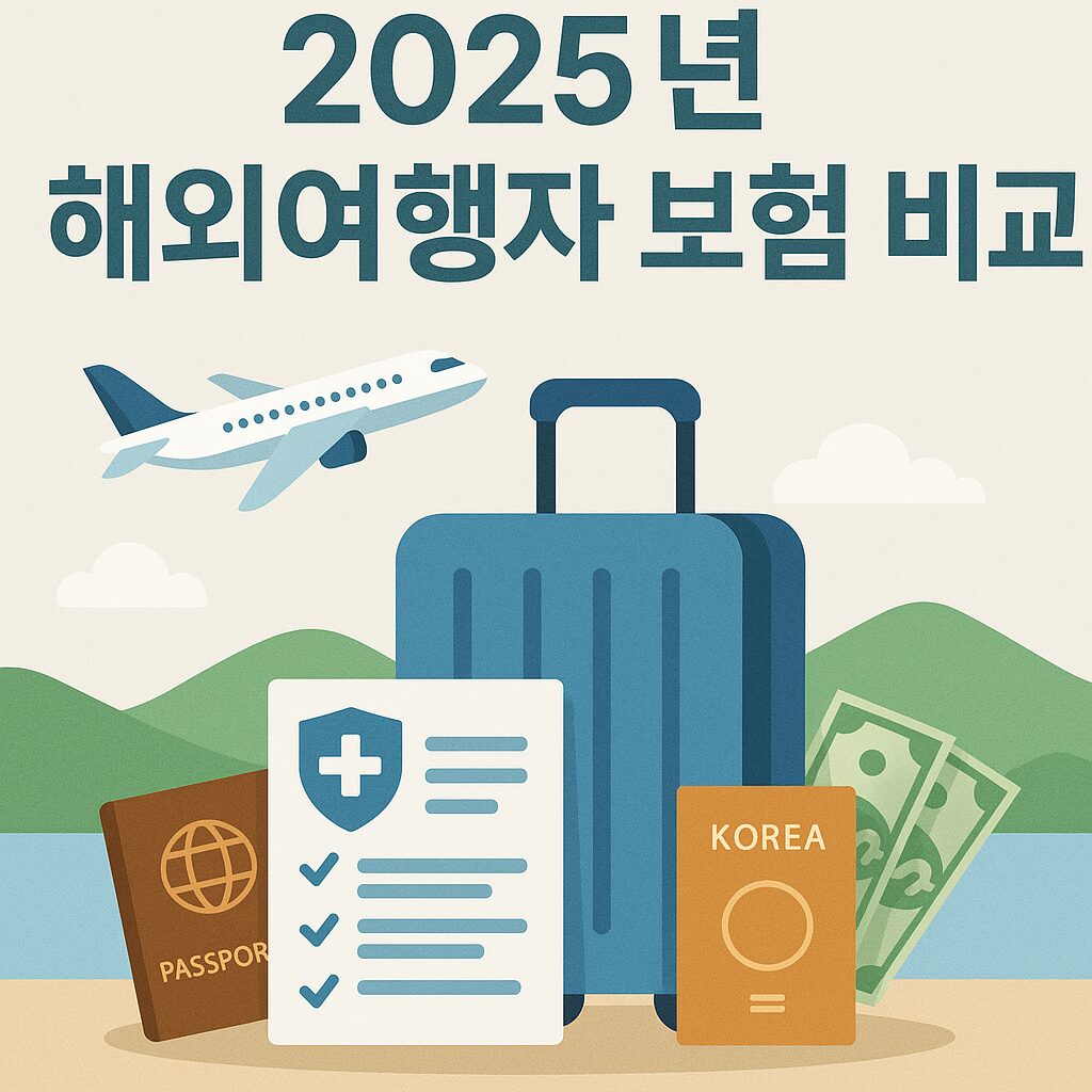 2025 해외여행자보험 비교 썸네일